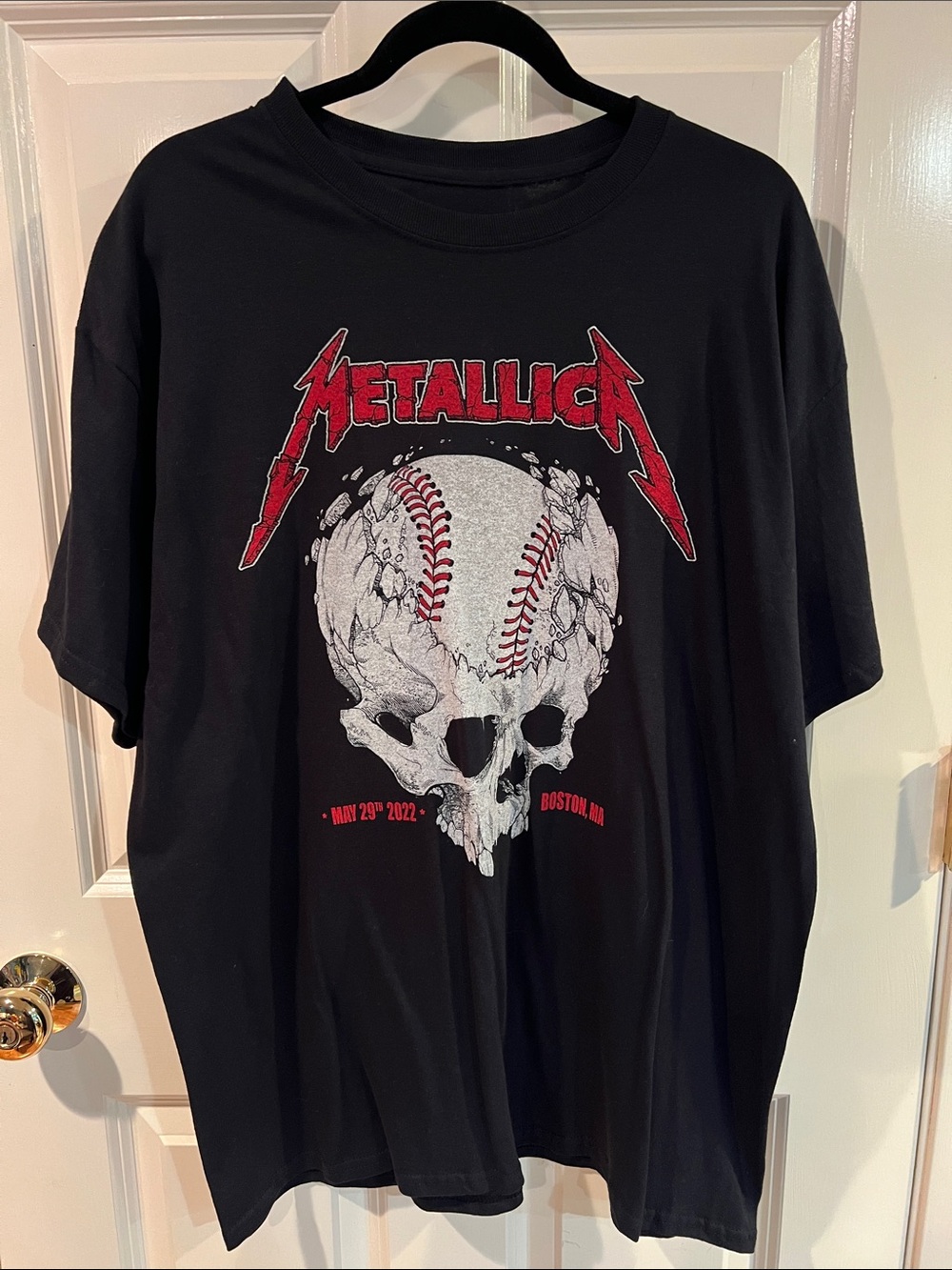 Metallica Boston Calling 2022 tee